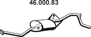 EBERSPÄCHER 46.000.83 Глушитель выхлопных газов конечный 