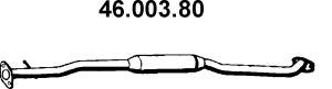 EBERSPÄCHER 46.003.80 Средний глушитель выхлопных газов 
