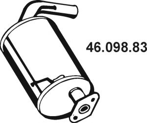 EBERSPÄCHER 46.098.83 Глушитель выхлопных газов конечный для SUZUKI JIMNY (Сузуки Жимнъ) EBERSPÄCHER 46.098.83 Глушитель выхлопных газов конечный для SUZUKI JIMNY (Сузуки Жимнъ)