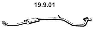 EBERSPÄCHER 19.9.01 Средний глушитель выхлопных газов для PEUGEOT 206 SW (Пежо 206 св) EBERSPÄCHER 19.9.01 Средний глушитель выхлопных газов для PEUGEOT 206 SW (Пежо 206 св)