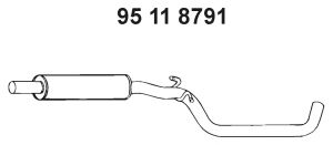 EBERSPÄCHER 95 11 8791 Предглушитель выхлопных газов для SEAT ALTEA (Сеат Алтэа) EBERSPÄCHER 95 11 8791 Предглушитель выхлопных газов для SEAT ALTEA (Сеат Алтэа)