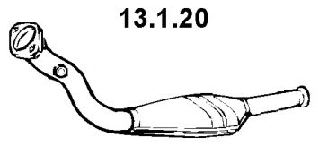 EBERSPÄCHER 13.1.20 Катализатор для CITROËN XANTIA (CитроËн Ксантиа) EBERSPÄCHER 13.1.20 Катализатор для CITROËN XANTIA (CитроËн Ксантиа)
