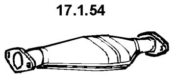 EBERSPÄCHER 17.1.54 Катализатор для PEUGEOT (Пежо) EBERSPÄCHER 17.1.54 Катализатор для PEUGEOT (Пежо)