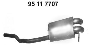 EBERSPÄCHER 95 11 7707 Глушитель выхлопных газов конечный для VOLKSWAGEN T5 CARAVELLE (Фольксваген Т5 каравелла) EBERSPÄCHER 95 11 7707 Глушитель выхлопных газов конечный для VOLKSWAGEN T5 CARAVELLE (Фольксваген Т5 каравелла)