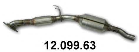 EBERSPÄCHER 12.099.63 Катализатор для SEAT ALTEA (Сеат Алтэа) EBERSPÄCHER 12.099.63 Катализатор для SEAT ALTEA (Сеат Алтэа)