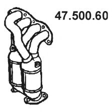 EBERSPÄCHER 47.500.60 Катализатор для TOYOTA RAV 4 II (Тойота/тоета Рав 4 2) EBERSPÄCHER 47.500.60 Катализатор для TOYOTA RAV 4 II (Тойота/тоета Рав 4 2)
