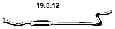 EBERSPÄCHER 19.5.12 Средний глушитель выхлопных газов для PEUGEOT 207 (Пежо 207) EBERSPÄCHER 19.5.12 Средний глушитель выхлопных газов для PEUGEOT 207 (Пежо 207)