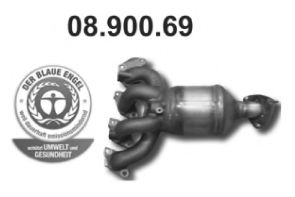 EBERSPÄCHER 08.900.69 Катализатор; Катализатор коллектора для OPEL ASTRA H (Опель Астра н) EBERSPÄCHER 08.900.69 Катализатор; Катализатор коллектора для OPEL ASTRA H (Опель Астра н)