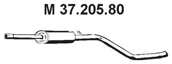 EBERSPÄCHER 37.205.80 Средний глушитель выхлопных газов для DACIA SANDERO (Дача Сандэро) EBERSPÄCHER 37.205.80 Средний глушитель выхлопных газов для DACIA SANDERO (Дача Сандэро)