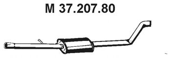 EBERSPÄCHER 37.207.80 Средний глушитель выхлопных газов 