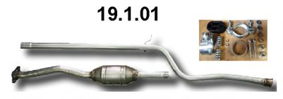 EBERSPÄCHER 19.1.01 Катализатор для PEUGEOT 106 (Пежо 106) EBERSPÄCHER 19.1.01 Катализатор для PEUGEOT 106 (Пежо 106)