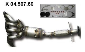 EBERSPÄCHER 04.507.60 Катализатор для FORD MONDEO IV (Форд Мондео 4) EBERSPÄCHER 04.507.60 Катализатор для FORD MONDEO IV (Форд Мондео 4)