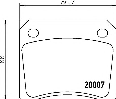 MINTEX MGB521 Тормозные колодки для DAIMLER (Даймлер) MINTEX MGB521 Тормозные колодки для DAIMLER (Даймлер)