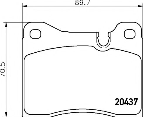 MINTEX MDB1121 Тормозные колодки для BMW (Бмв) MINTEX MDB1121 Тормозные колодки для BMW (Бмв)