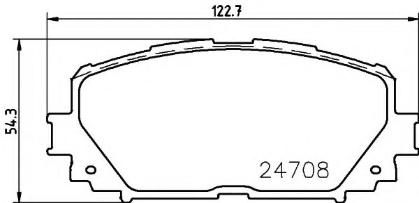 MINTEX MDB2956 Тормозные колодки для DAIHATSU CHARADE (Дайхатсу Чарадэ) MINTEX MDB2956 Тормозные колодки для DAIHATSU CHARADE (Дайхатсу Чарадэ)