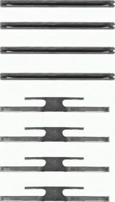 MINTEX MBA1072 Комплектующие, колодки дискового тормоза для OPEL OMEGA A (Опель Омэга а) MINTEX MBA1072 Комплектующие, колодки дискового тормоза для OPEL OMEGA A (Опель Омэга а)