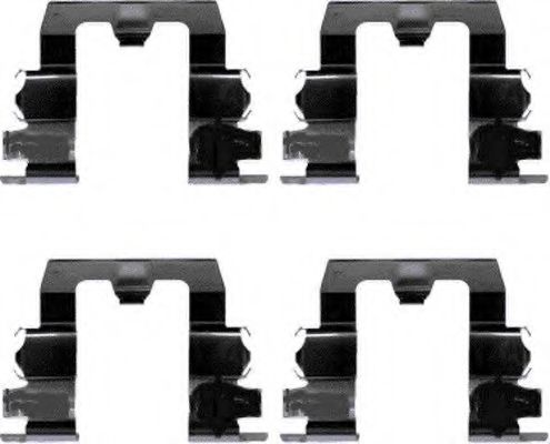 MINTEX MBA1095 Комплектующие, колодки дискового тормоза для MAZDA 626 III (Мазда 626 3) MINTEX MBA1095 Комплектующие, колодки дискового тормоза для MAZDA 626 III (Мазда 626 3)