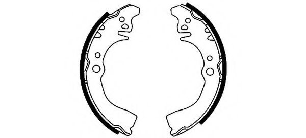 MINTEX MFR295 Тормозные колодоки для DAIHATSU VALERA IV (Дайхатсу Vалэра иv) MINTEX MFR295 Тормозные колодоки для DAIHATSU VALERA IV (Дайхатсу Vалэра иv)