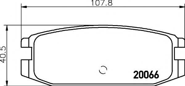 MINTEX MDB1352 Тормозные колодки для MITSUBISHI MONTERO (Митсубиши/митсубиси Монтэро) MINTEX MDB1352 Тормозные колодки для MITSUBISHI MONTERO (Митсубиши/митсубиси Монтэро)
