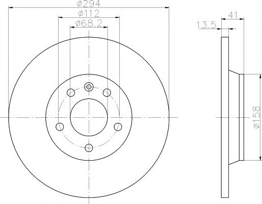 MINTEX MDC1436 Тормозной диск для VOLKSWAGEN PANEL (Фольксваген Панэл) MINTEX MDC1436 Тормозной диск для VOLKSWAGEN PANEL (Фольксваген Панэл)