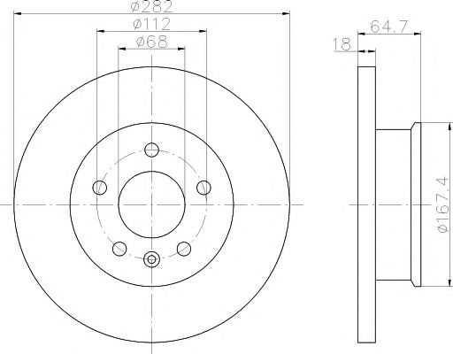 MINTEX MDC917 Тормозной диск для VOLKSWAGEN PANEL (Фольксваген Панэл) MINTEX MDC917 Тормозной диск для VOLKSWAGEN PANEL (Фольксваген Панэл)