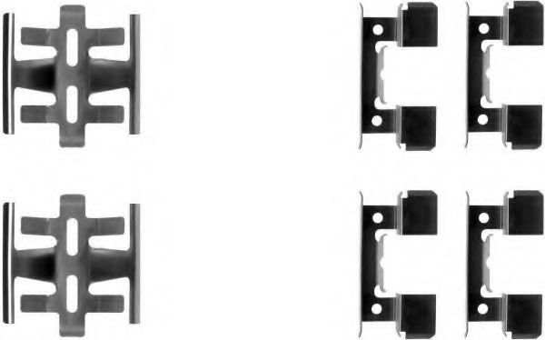 MINTEX MBA1022 Комплектующие, колодки дискового тормоза для HONDA (Хонда) MINTEX MBA1022 Комплектующие, колодки дискового тормоза для HONDA (Хонда)