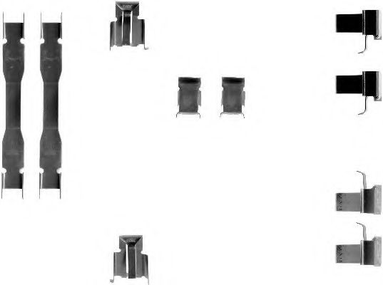 MINTEX MBA1073 Комплектующие, колодки дискового тормоза для TOYOTA (Тойота/тоета) MINTEX MBA1073 Комплектующие, колодки дискового тормоза для TOYOTA (Тойота/тоета)