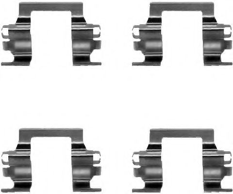 MINTEX MBA1117 Комплектующие, колодки дискового тормоза для OPEL FRONTERA A (Опель Фронтера а) MINTEX MBA1117 Комплектующие, колодки дискового тормоза для OPEL FRONTERA A (Опель Фронтера а)