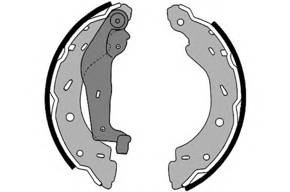 MINTEX MFR593 Тормозные колодоки для SMART FORTWO (Смарт Форту) MINTEX MFR593 Тормозные колодоки для SMART FORTWO (Смарт Форту)