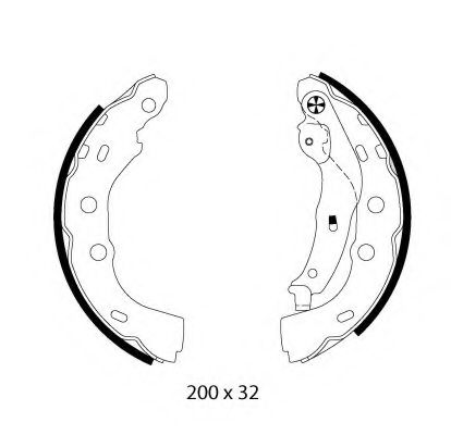 MINTEX MFR635 Тормозные колодоки для SUBARU JUSTY II (Субару Жустъ 2) MINTEX MFR635 Тормозные колодоки для SUBARU JUSTY II (Субару Жустъ 2)