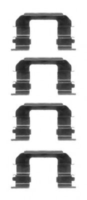MINTEX MBA1287 Комплектующие, колодки дискового тормоза для CHEVROLET (Шевроле) MINTEX MBA1287 Комплектующие, колодки дискового тормоза для CHEVROLET (Шевроле)