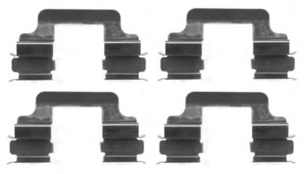 MINTEX MBA1294 Комплектующие, колодки дискового тормоза для TOYOTA COROLLA VERSO (Тойота/тоета Королла версо) MINTEX MBA1294 Комплектующие, колодки дискового тормоза для TOYOTA COROLLA VERSO (Тойота/тоета Королла версо)