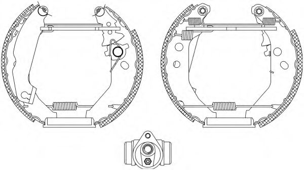 MINTEX MSP061 Тормозные колодоки для FORD FIESTA (Форд Фиэста) MINTEX MSP061 Тормозные колодоки для FORD FIESTA (Форд Фиэста)