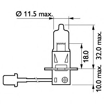 PHILIPS 13336MDBVS2 Лампа накаливания для SCANIA 4 (Сканиа 4) PHILIPS 13336MDBVS2 Лампа накаливания для SCANIA 4 (Сканиа 4)