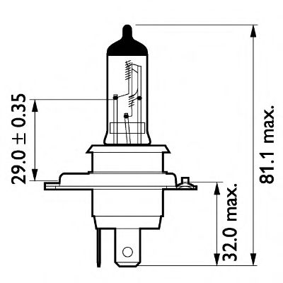 PHILIPS 13342MDC1 Лампа накаливания для IVECO EUROTECH MP (Ивеко Эуротэч мп) PHILIPS 13342MDC1 Лампа накаливания для IVECO EUROTECH MP (Ивеко Эуротэч мп)