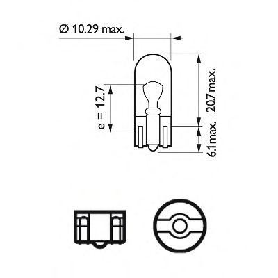 PHILIPS 12961LLECOCP Лампа накаливания для CADILLAC XLR (Кадилак Xлр) PHILIPS 12961LLECOCP Лампа накаливания для CADILLAC XLR (Кадилак Xлр)