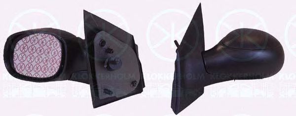 KLOKKERHOLM 05111022 Наружное зеркало для CITROËN C2 (CитроËн C2) KLOKKERHOLM 05111022 Наружное зеркало для CITROËN C2 (CитроËн C2)