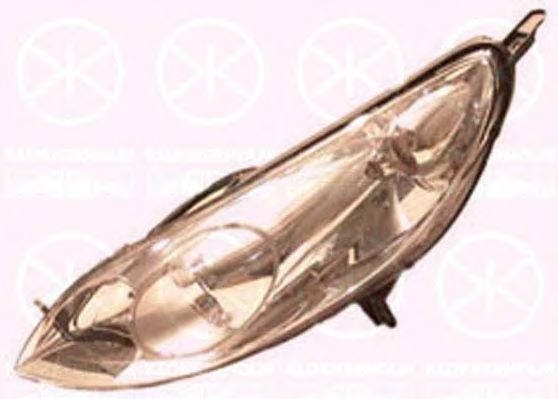 KLOKKERHOLM 55370121A1 Основная фара для PEUGEOT 407 (Пежо 407) KLOKKERHOLM 55370121A1 Основная фара для PEUGEOT 407 (Пежо 407)