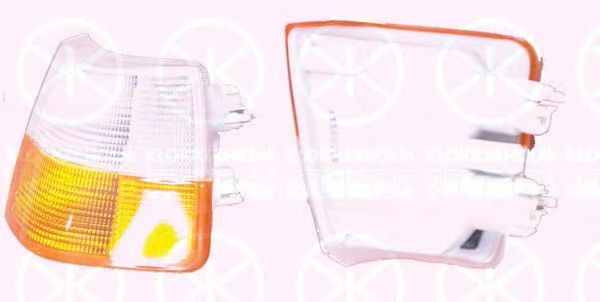 KLOKKERHOLM 90400353 Фонарь указателя поворота для VOLVO 960 (Вольво 960) KLOKKERHOLM 90400353 Фонарь указателя поворота для VOLVO 960 (Вольво 960)