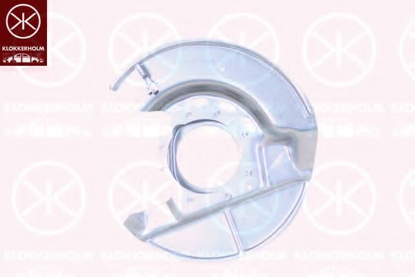 KLOKKERHOLM 0054377 Отражатель, диск тормозного механизма 