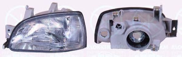 KLOKKERHOLM 60310145 Основная фара для RENAULT CLIO I (Рено Cлио и) KLOKKERHOLM 60310145 Основная фара для RENAULT CLIO I (Рено Cлио и)