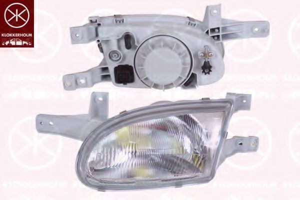 KLOKKERHOLM 31540126 Основная фара для HYUNDAI EXCEL (Хендай Эxcэл) KLOKKERHOLM 31540126 Основная фара для HYUNDAI EXCEL (Хендай Эxcэл)