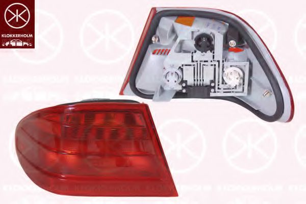 KLOKKERHOLM 35270701 Задний фонарь для MERCEDES-BENZ E-CLASS (Мэрcэдэс-бэнз Е класс) KLOKKERHOLM 35270701 Задний фонарь для MERCEDES-BENZ E-CLASS (Мэрcэдэс-бэнз Е класс)