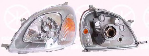 KLOKKERHOLM 81090121A1 Основная фара для TOYOTA ECHO (Тойота/тоета Эчо) KLOKKERHOLM 81090121A1 Основная фара для TOYOTA ECHO (Тойота/тоета Эчо)