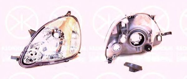 KLOKKERHOLM 81090128 Основная фара для TOYOTA ECHO (Тойота/тоета Эчо) KLOKKERHOLM 81090128 Основная фара для TOYOTA ECHO (Тойота/тоета Эчо)