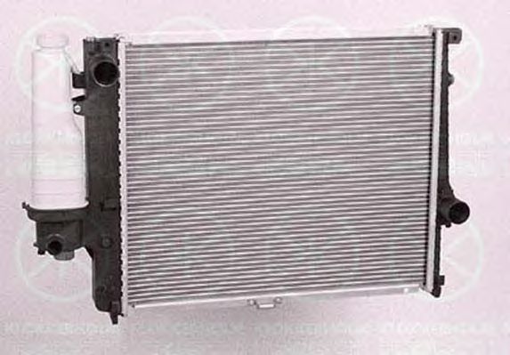KLOKKERHOLM 0057302121 Радиатор, охлаждение двигателя 