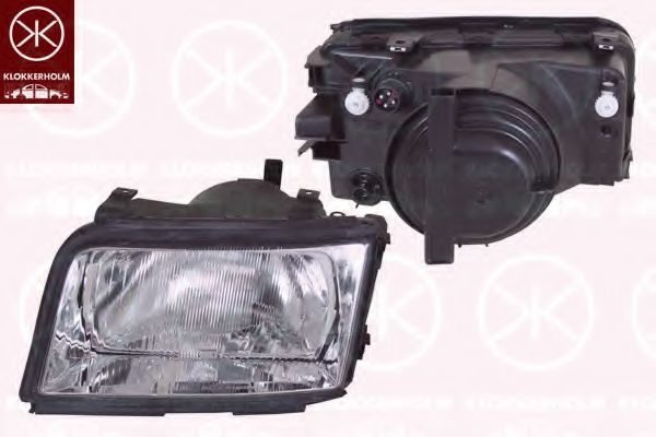 KLOKKERHOLM 00120121A1 Основная фара для AUDI 100 (Ауди 100) KLOKKERHOLM 00120121A1 Основная фара для AUDI 100 (Ауди 100)