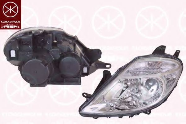 KLOKKERHOLM 05590121A1 Основная фара для CITROËN C8 (CитроËн С8) KLOKKERHOLM 05590121A1 Основная фара для CITROËN C8 (CитроËн С8)