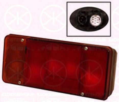 KLOKKERHOLM 20930715 Задний фонарь для FIAT (Фиат) KLOKKERHOLM 20930715 Задний фонарь для FIAT (Фиат)