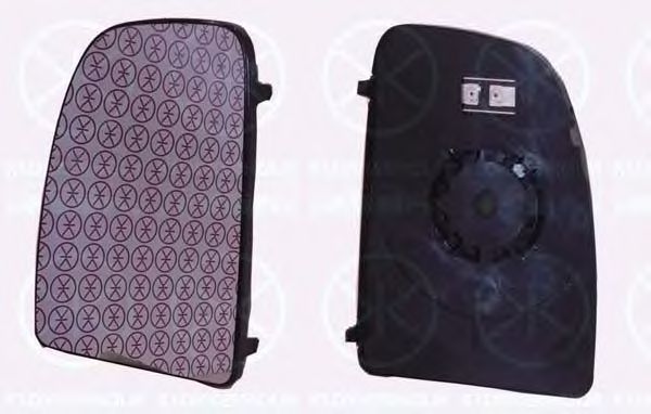 KLOKKERHOLM 20971062 Зеркальное стекло, наружное зеркало для PEUGEOT MANAGER (Пежо Манагэр)